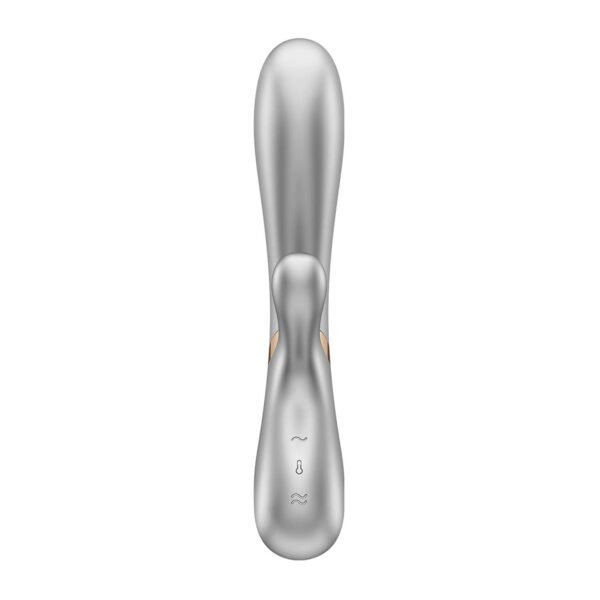 Satisfyer Hot Lover App Kontrollü Tavşan Vibratör Silver