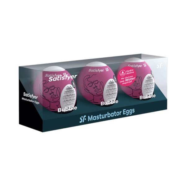 Satisfyer Bubble Yumurta Mastürbatör 3’lü Set
