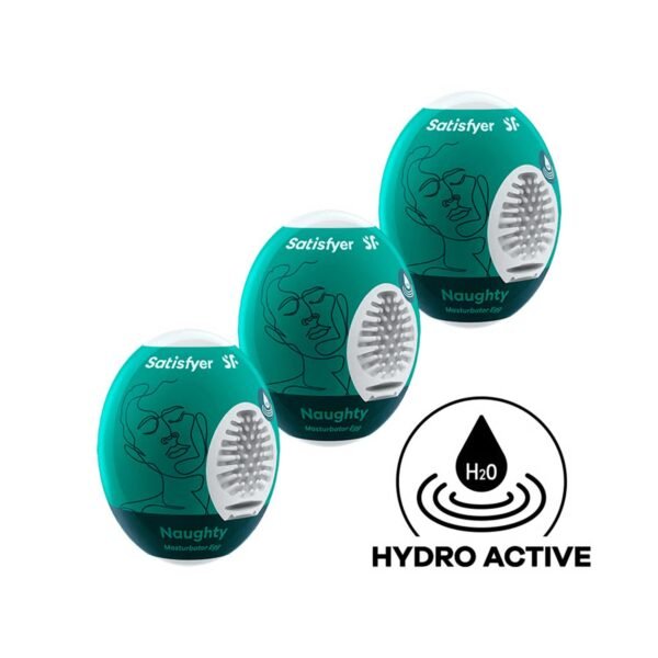 Satisfyer Naughty Yumurta Mastürbatör 3’lü Set
