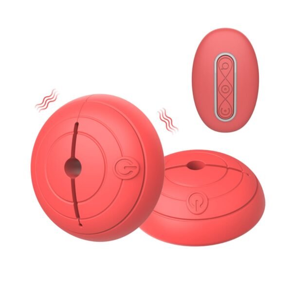 Uzaktan Kumandalı Göğüs Vibratörü Kırmızı