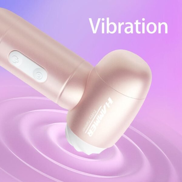 Mini Hammer Şarjlı Titreşimli Masaj Cihazı