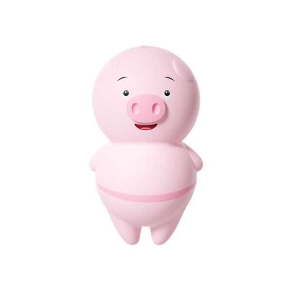 Sevimli Domuz Figür Dil Vibratör Pembe