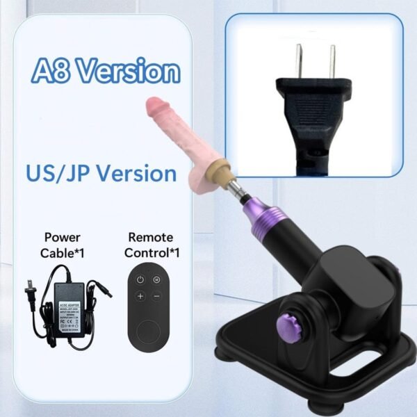 A8 Uzaktan Kumandalı Teleskopik Seks Makinesi