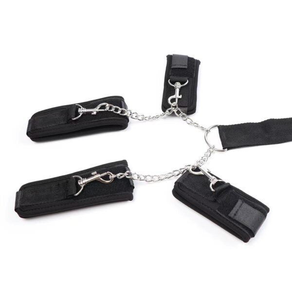 agiz-toplu-el-ayak-baglama-kemeri-siyah-2241 Ağız Toplu El Ayak Bağlama Kemeri Siyah