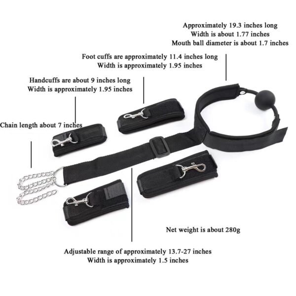 agiz-toplu-el-ayak-baglama-kemeri-siyah-2243 Ağız Toplu El Ayak Bağlama Kemeri Siyah