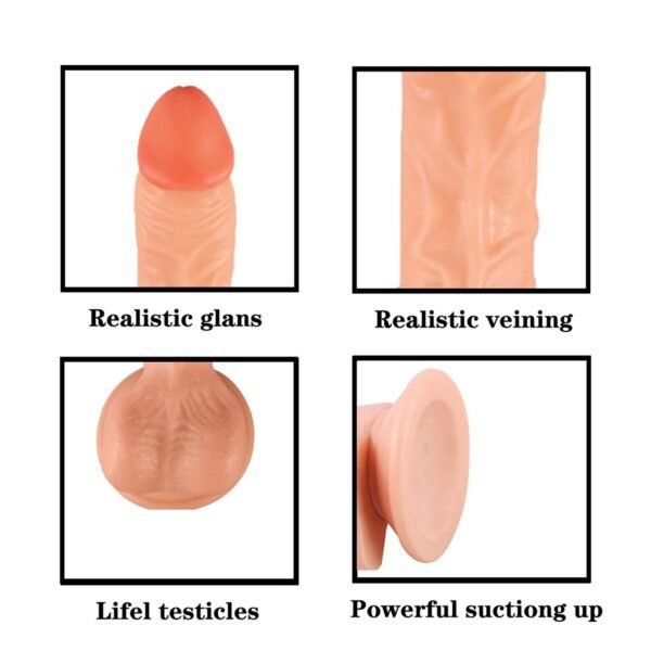 belden-baglamali-dildo-2953 Belden Bağlamalı Realistik Dildo 17 cm