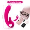 Çift Motorlu Modern Rabbit Vibrator Pembe
