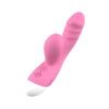 Emişli Curved Rabbit Vibratör Pembe