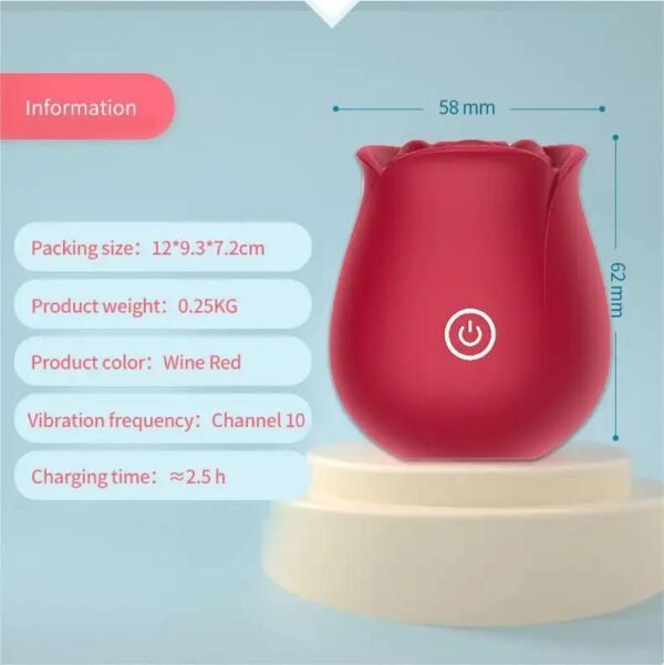 Emişli Gül Vibratör Kırmızı