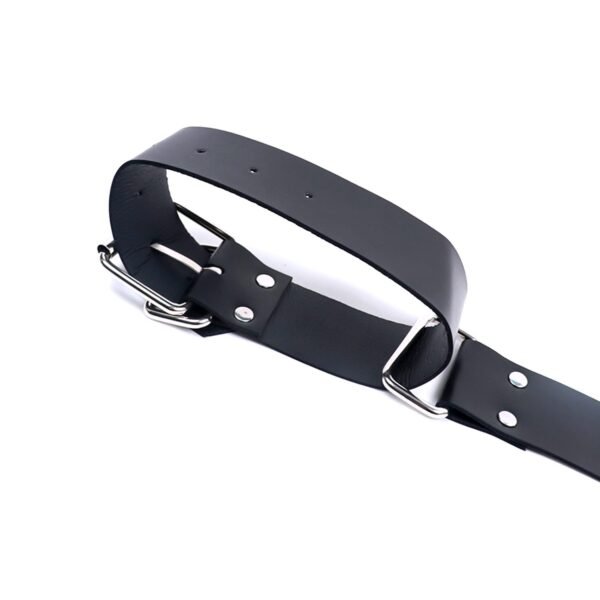 Siyah Deri Kol ve El Bağlama Harness Seti