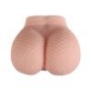 Gerçekçi File Desenli Kalça Mastürbatör – Çift Kanallı, 950 Gram, 16×15.5×9.5 cm