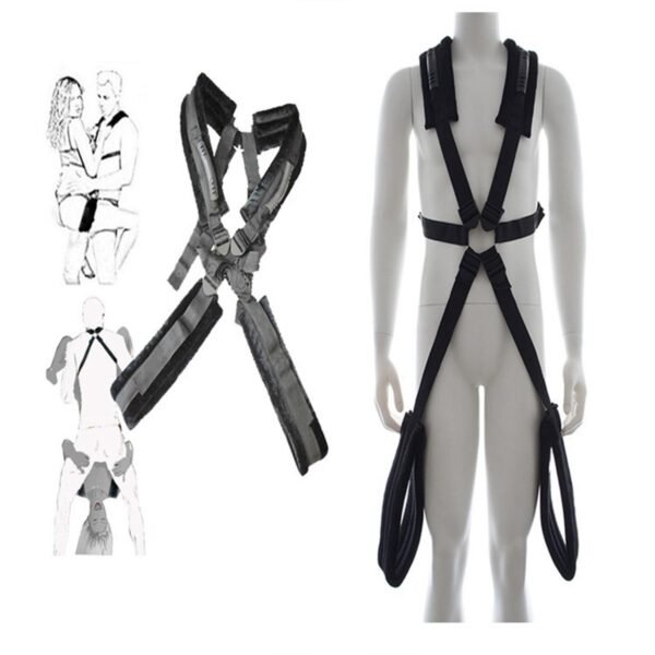 Kucaklama Fantezi Kemeri Siyah