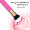 Makyaj Fırçası Şeklinde Vibratör Mor
