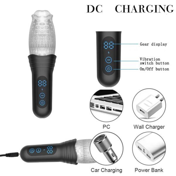 Titreşimli ve Hareketli Mastürbatör