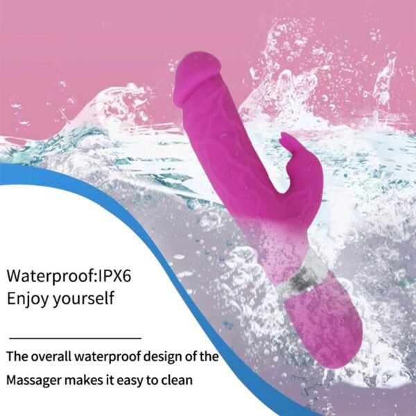 modern-realistik-rabbit-vibrator-pembe-2346 Modern Realistik Rabbit Vibratör Pembe