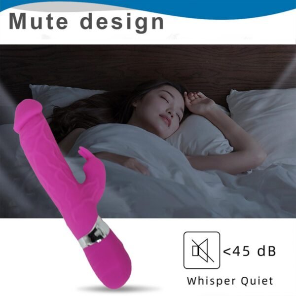 modern-realistik-rabbit-vibrator-pembe-2347 Modern Realistik Rabbit Vibratör Pembe