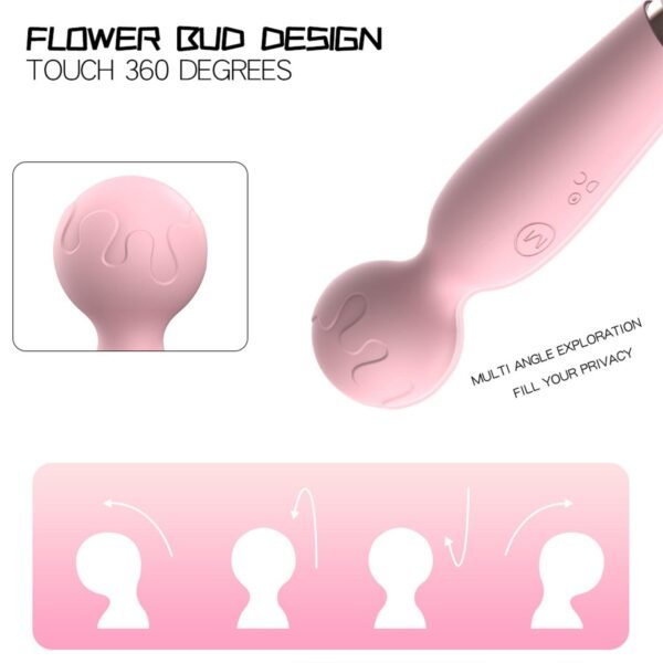 modern-wand-mikrofon-vibrator-pembe-2435 Modern Wand Mikrofon Vibratör Pembe