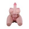 Realistik Shemale Torso Mastürbatör 5,5 KG– Vajina, Anal, Göğüs ve Esnek Dildo Özellikli
