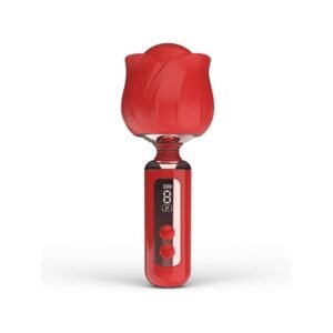 Rose Vibratör – 360° Döner Başlıklı, Sessiz ve Su Geçirmez, Dijital Ekranlı