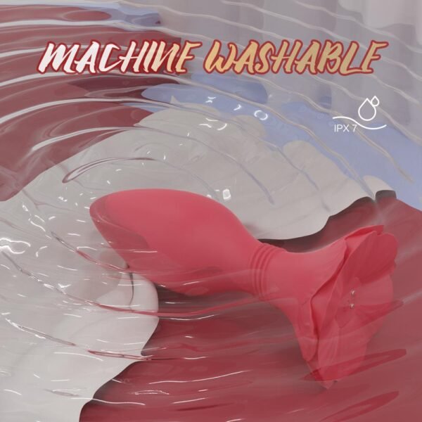 S-Hande Morning Glory Kırmızı Plug Vibratör