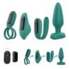 s-hande-the-love-kit-yesil-vibrator-set-4181 S-Hande The Love Kit Yeşil Vibratör Set