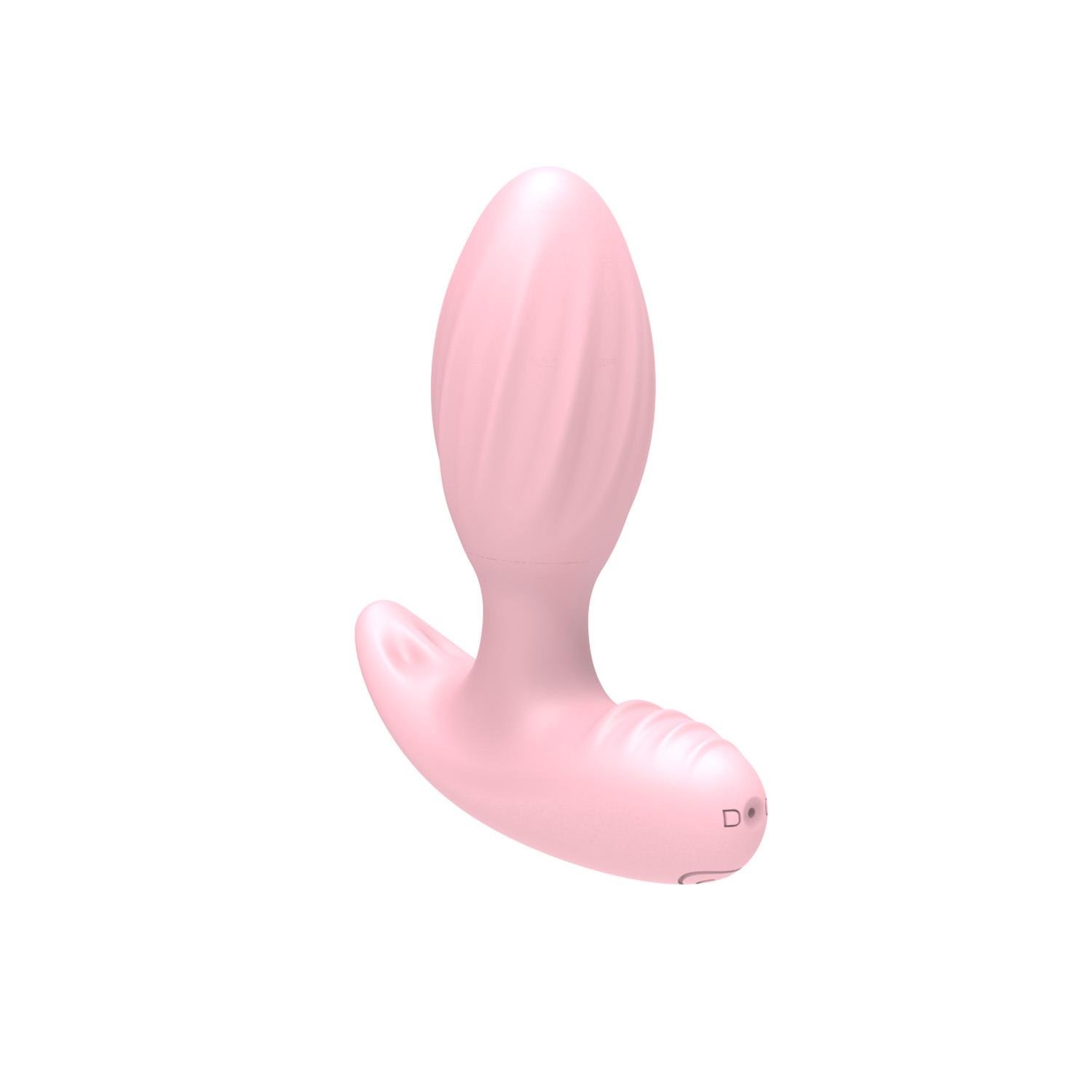 Uzaktan Kumandalı Şarjlı Titreşimli Anal Plug Pembe (8,48 cm)