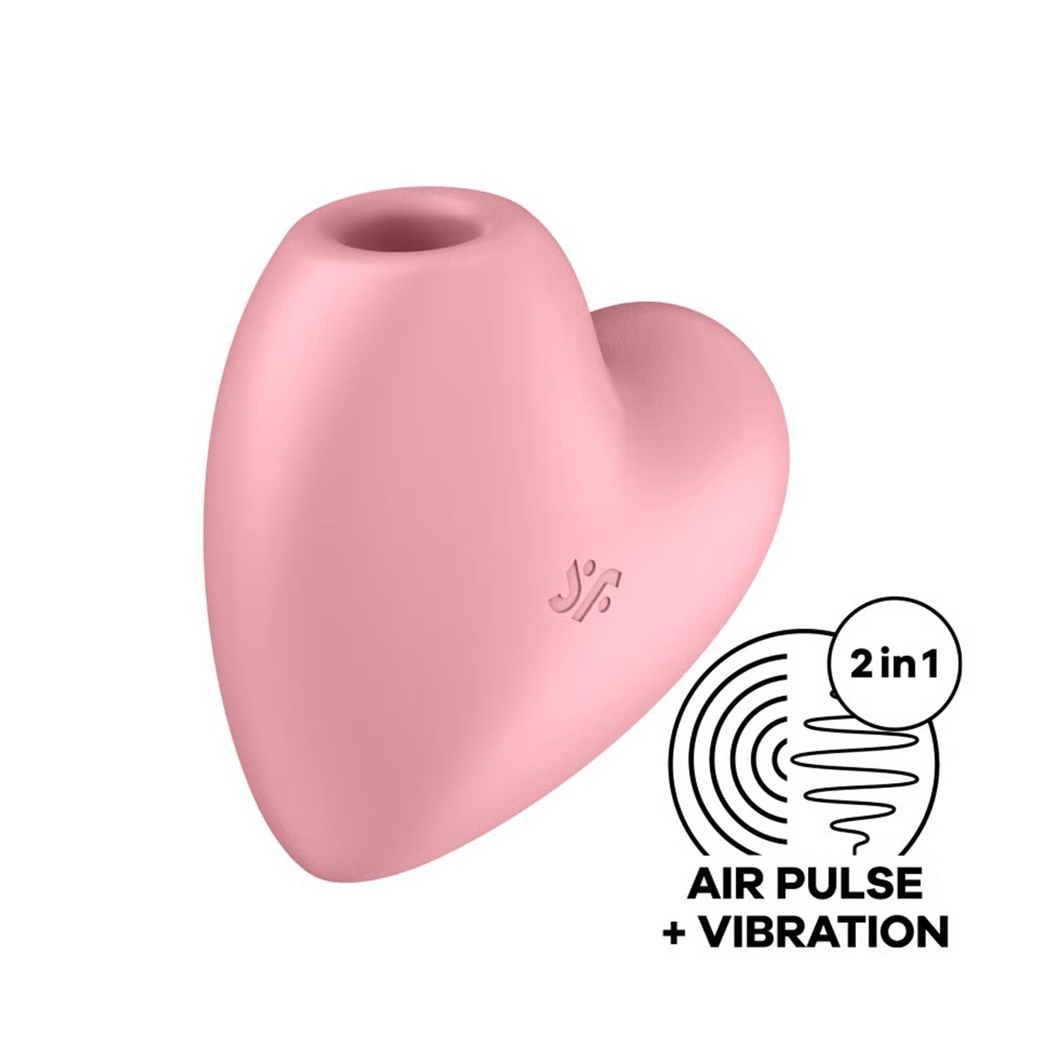 Satisfyer Cutie Heart Emişli Vibratör Rose