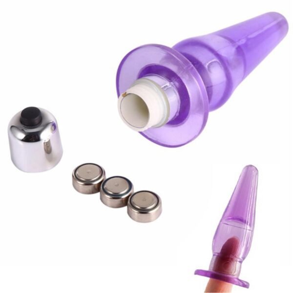 seffaf-silikon-anal-vibrator-siyah-2101 Şeffaf Silikon Anal Vibratör Siyah