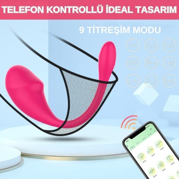 Telefon Kontrollü Yumurta Vibratör