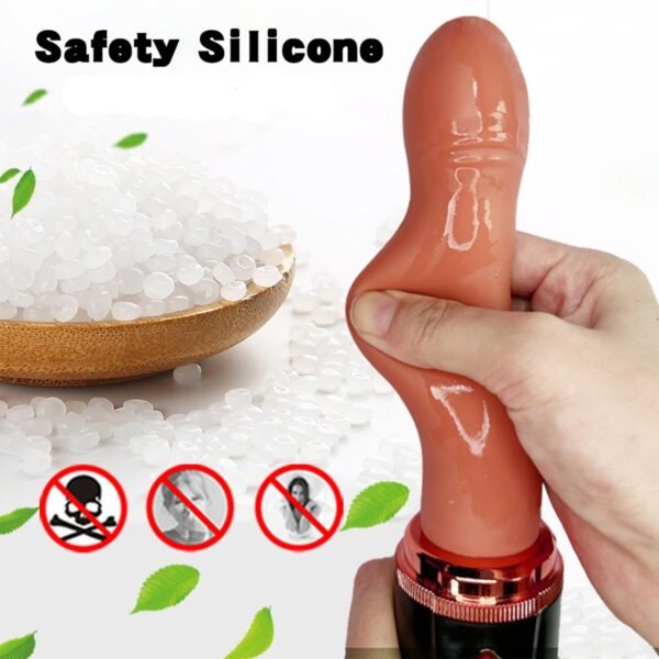 Teleskopik Vibratör Siyah