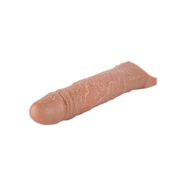 Titreşimli Penis Kılıfı Ten Rengi