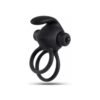 Titreşimli Rabbit Penis Halkası Siyah