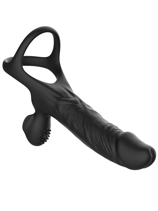 NOXXX DualDrive Uzaktan Kumandalı Esnek Takılabilir Titreşimli Penetratör Penis