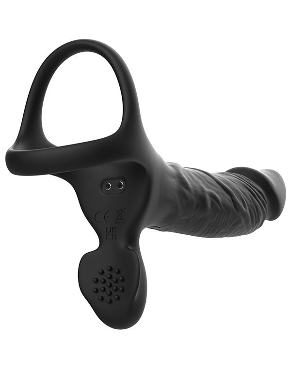 NOXXX DualDrive Uzaktan Kumandalı Esnek Takılabilir Titreşimli Penetratör Penis