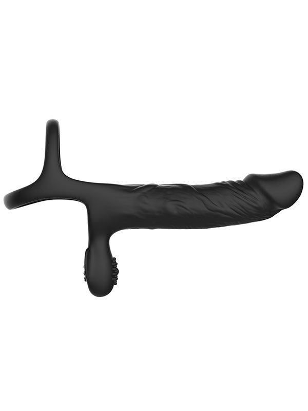 NOXXX DualDrive Uzaktan Kumandalı Esnek Takılabilir Titreşimli Penetratör Penis