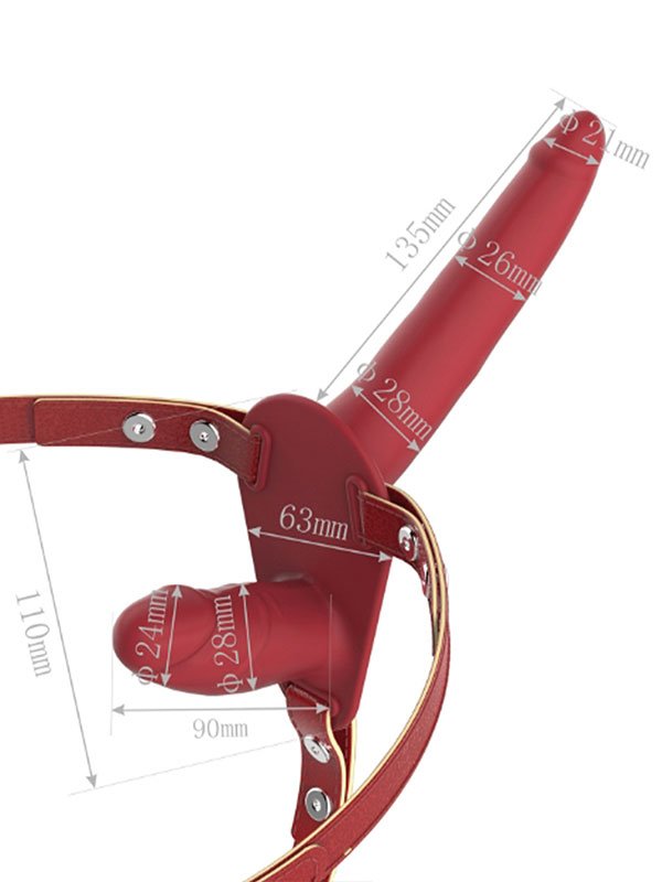 NOXXX Dominate Series Çift Taraflı Strapon