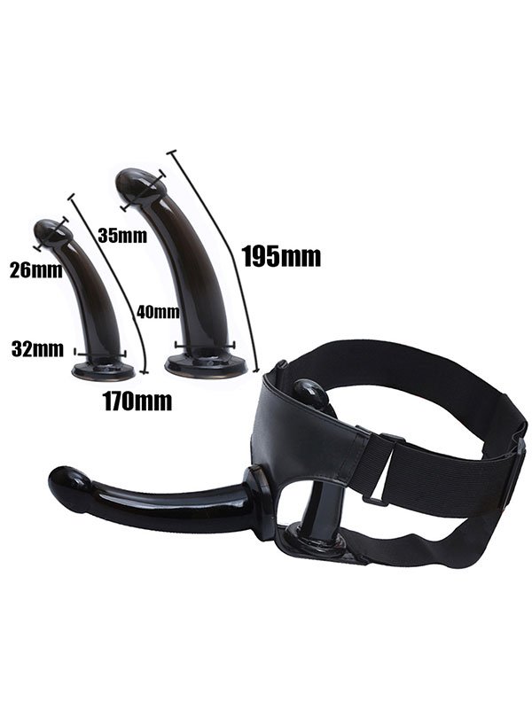 NOXXX Dominate Series Çıkarılabilir Çift Taraflı Strapon