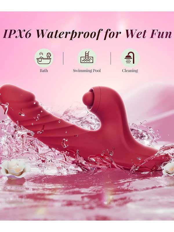 NOXXX Ruby Bliss Thrusting Sucking Rabbit Vibratör