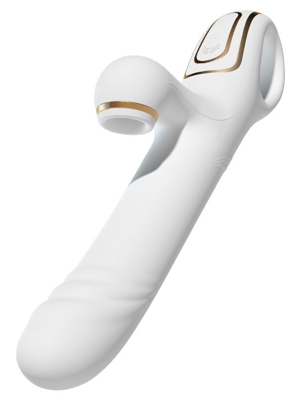 NOXXX Auralis Isıtmalı Emme ve Kıvrılma Hareketli Tavşan Vibratör