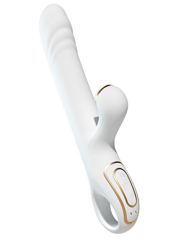 NOXXX Auralis Isıtmalı Emme ve Kıvrılma Hareketli Tavşan Vibratör