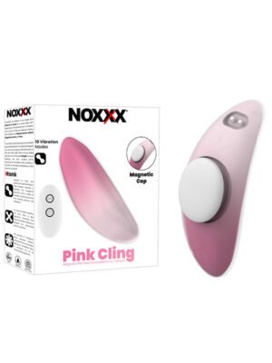 NOXXX Pink Cling Mıknatıslı Giyilebilir Uzaktan Kumandalı Vibratör