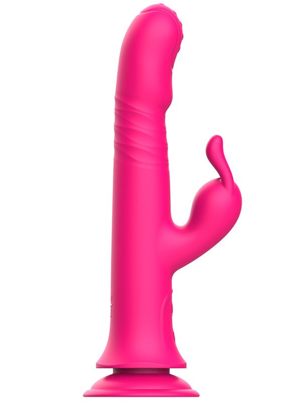 NOXXX StrapJoy İleri Geri Hareketli Döner Başlı Strapon Uyumlu Vantuzlu Vibratör