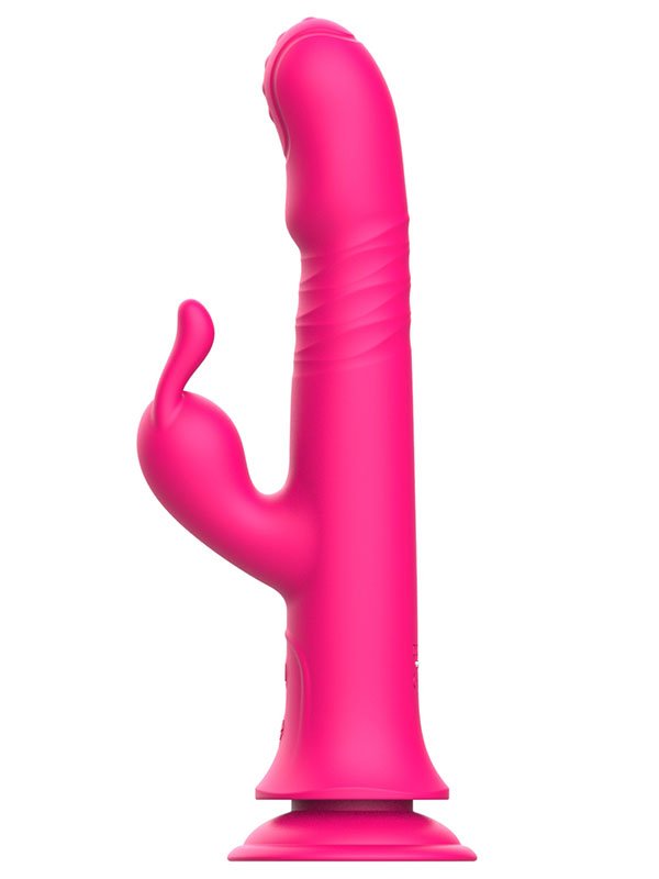 NOXXX StrapJoy İleri Geri Hareketli Döner Başlı Strapon Uyumlu Vantuzlu Vibratör