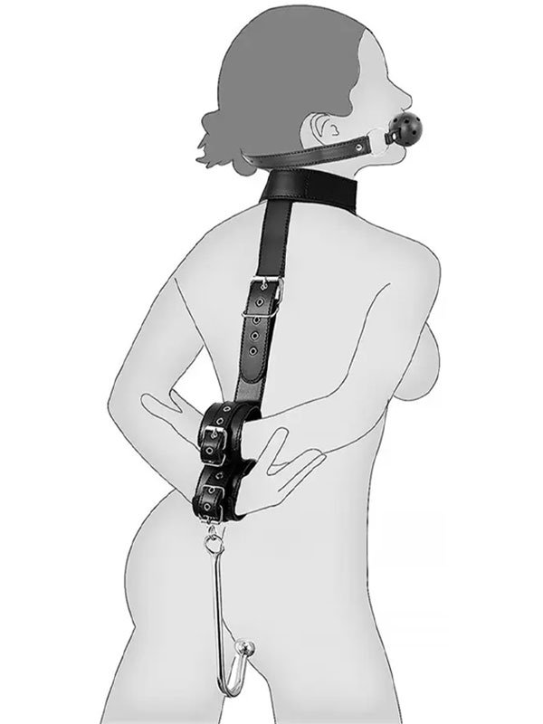 NOXXX Fetish Art Anal Kancalı Esaret Seti