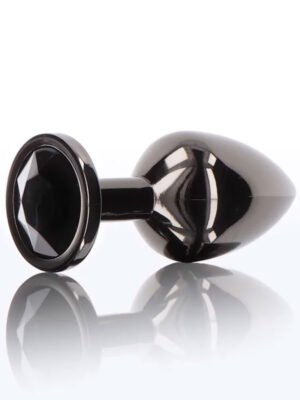 NOXXX Siyah Alüminyum Anal Plug Küçük