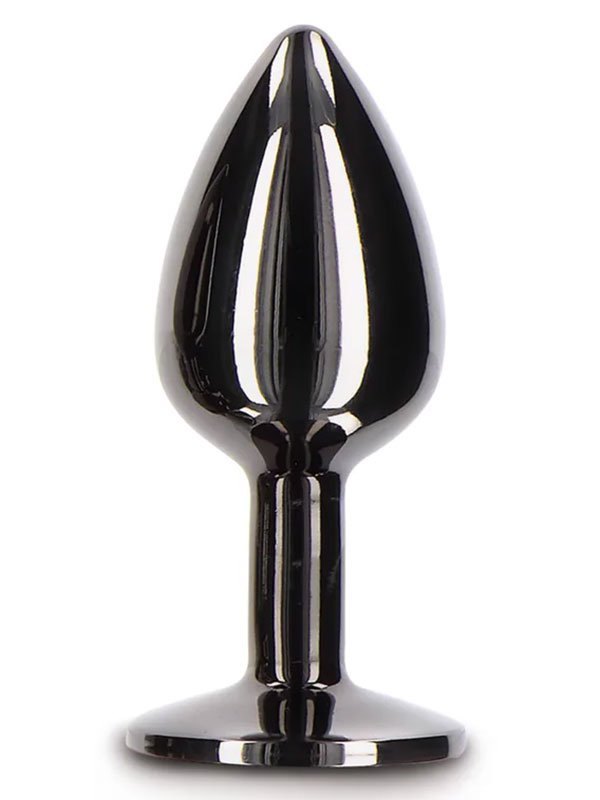 NOXXX Siyah Alüminyum Anal Plug Küçük