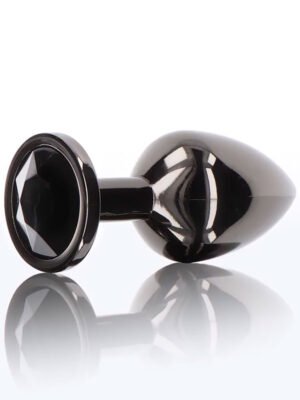 NOXXX Siyah Alüminyum Anal Plug Orta