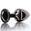 NOXXX Siyah Alüminyum Anal Plug Büyük