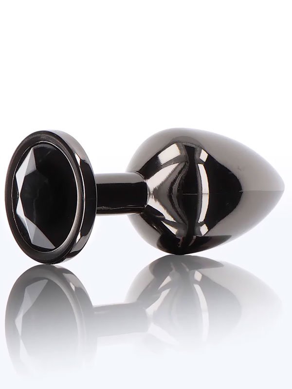 NOXXX Siyah Alüminyum Anal Plug Büyük