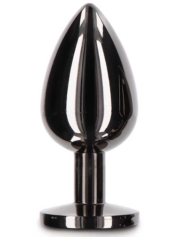 NOXXX Siyah Alüminyum Anal Plug Büyük